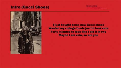 me my gucci shoes song|me my Gucci shoes lyrics.